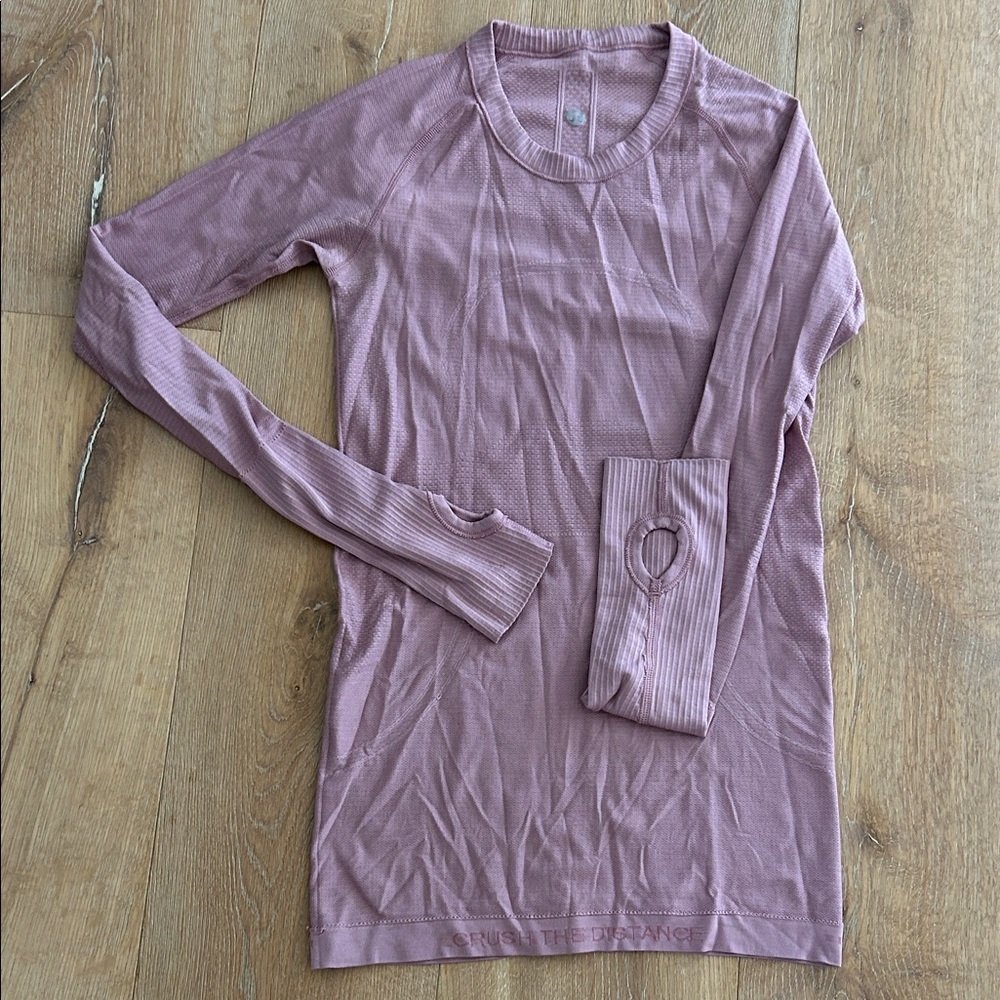 Women's Long Sleeve Top in Mauve